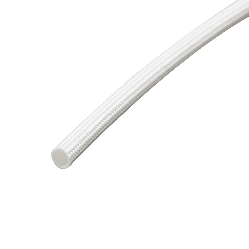 Muinchille Fiberglass Silicone Muinchille Braided Snáithín Gloine Brataithe Silicone Frithsheasmhach in Ardteocht Muinchille Fiberglass Silicone Muinchille Braided Snáithín Gloine Brataithe Silicone Frithsheasmhach in Ardteocht