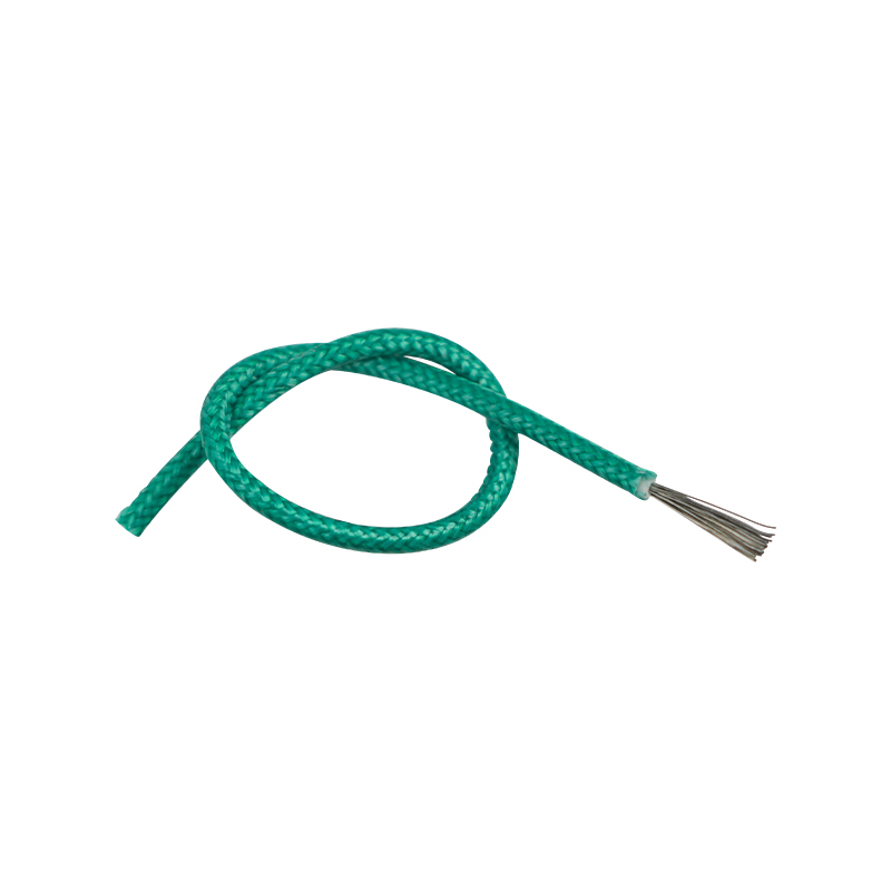 UL3122 7-Core Snáithín Gloine Frithsheasmhach in Ard-Teocht Sreang Silicone Braided 18awg UL3122 7-Core Snáithín Gloine Frithsheasmhach in Ard-Teocht Sreang Silicone Braided 18awg