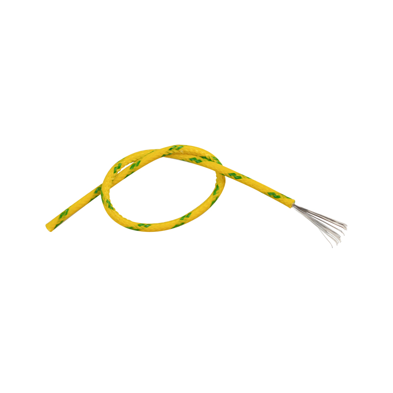 UL3122 7-Core Snáithín Gloine Frithsheasmhach in Ard-Teocht Sreang Silicone Braided 18awg UL3122 7-Core Snáithín Gloine Frithsheasmhach in Ard-Teocht Sreang Silicone Braided 18awg