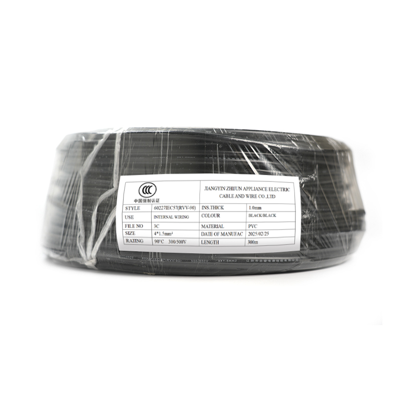 60227IEC56 RVV-90 90°C Cábla Solúbtha Pvc Caighdeánach Náisiúnta 300v 60227IEC56 RVV-90 90°C Cábla Solúbtha Pvc Caighdeánach Náisiúnta 300v